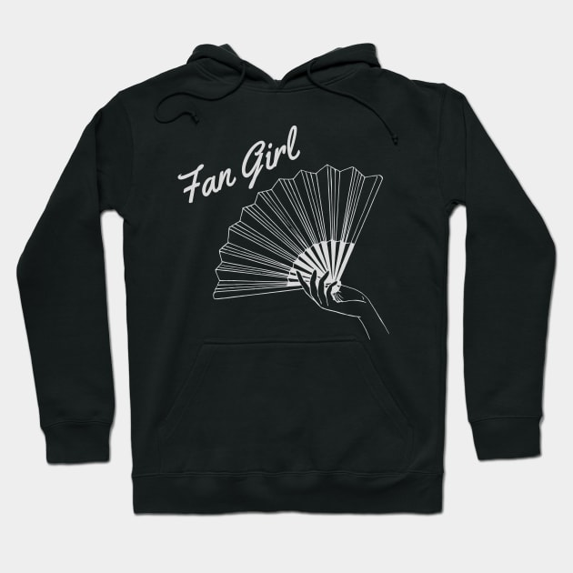 Your number one fan... girl Hoodie by mazdesigns